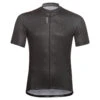 Odlo - T-Shirt S/U Collar S/S Full Zip Essential Print - Maillot De Cyclisme -Odlo odlo t shirt s u collar s s full zip essential print maillot de cyclisme