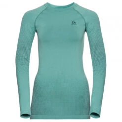 Odlo - Women's BL Top Crew Neck L/S Performance Warm Eco - Sous-vêtement Synthétique -Odlo odlo womens bl top crew neck l s performance warm eco sous vetement synthetique 2