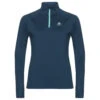 Odlo - Women's Midlayer 1/2 Zip Essential Ceramiwarm - T-shirt Technique -Odlo odlo womens midlayer 1 2 zip essential ceramiwarm t shirt technique