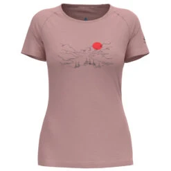 Odlo - Women's S/S Ascent PW 130 Valley - T-shirt En Laine Mérinos -Odlo odlo womens s s ascent pw 130 valley t shirt en laine merinos 2