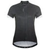 Odlo - Women's T-Shirt S/U Collar S/S FZ Essential Print - Maillot De Cyclisme -Odlo odlo womens t shirt s u collar s s fz essential print maillot de cyclisme
