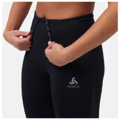 Odlo - Women's Tights 3/4 Essential Mesh - Collant De Running -Odlo odlo womens tights 3 4 essential mesh collant de running detail 3
